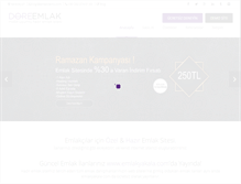 Tablet Screenshot of emlakdemo.com